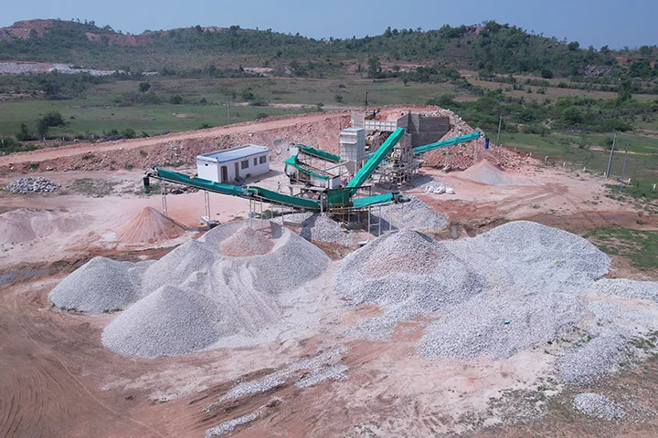Quartz mine